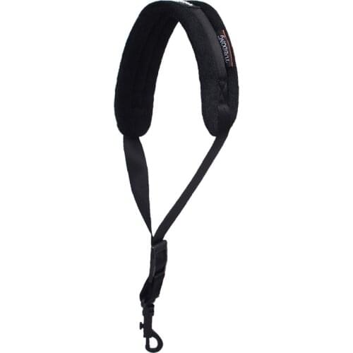 1 piece Professional Birds design metal stent PU Leather Tenor /Soprano/ Alto Sax Neck Strap Sax Harness Saxophone Strap