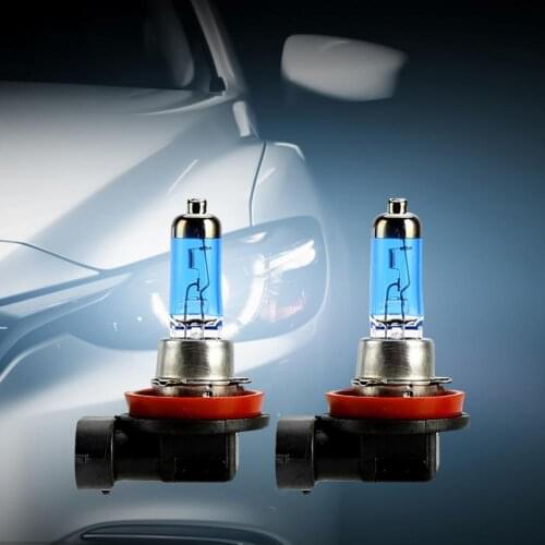 2Pcs H11 12V 100W 4300K High Brightness White Car Halogen Bulb Headlight Fog Lamps Replacement противотуманные фары туманки