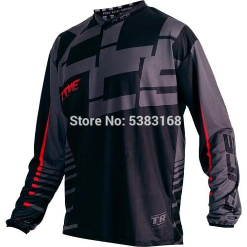 2021 Downhill moto Mountain Bike long Sleeve motocross jersey mtb Shirt Cycling Clothing Motorcycle Clothing