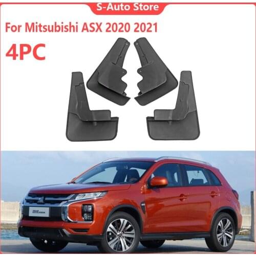 4 Pcs Car Accessories Mudguards Car Parts Car Splash Guards Mud Flaps Fender For Mitsubishi ASX 2020 2021