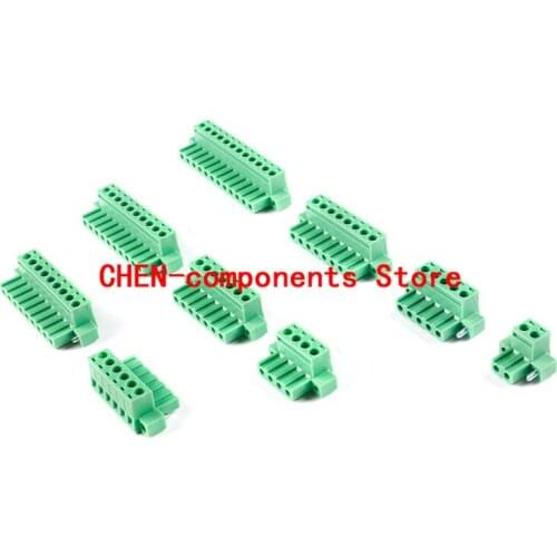 5pcs KF2EDGKM-5.08-2/3/4/5/6/7/8-12P/plug with ear 5.08mm pitch terminal