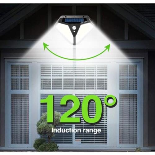 50/102 LED Solar Light Outdoor Solar Lamp PIR Motion Sensor Wall Light Waterproof Solar Sunlight Powered Garden Street Light New
