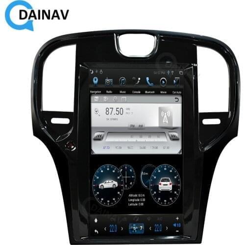 Vertical Screen Android Car GPS Navigation For Chrysler 300C 2013-2019 Car Multimedia DVD Player Auto Radio Tape Recorder