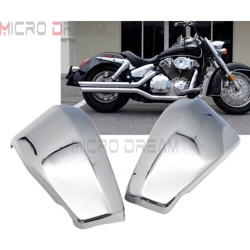 1 Pair VTX1300 Motorcycle ABS Battery Side Fairing Cover For Honda VTX 1300 R/S/C/T Retro Custom Spoke Tourer Models 2003-2009