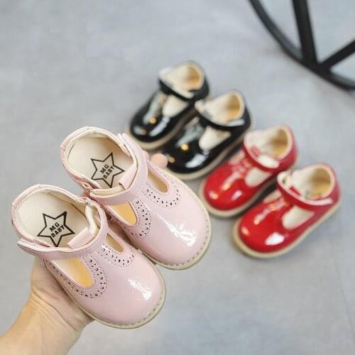 New 2020 kids kids toddler girl summer spring patent leather sandals princess shoes girls dress shoes