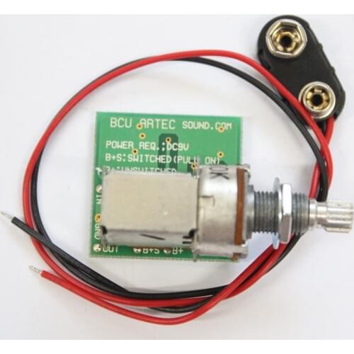 Electric guitar potentiometer BAND CONTROL UNIT/ACTIVE PARAMETRIC EQ BCU