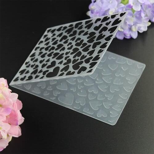 Love Plastic Embossing Folders for DIY Scrapbooking Paper Craft/Card Making Decoration Supplies Y039
