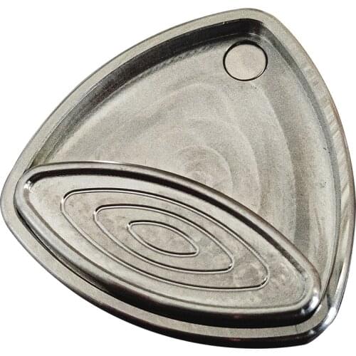 Mini Stainless Steel Titanium Alloy Rotor Magnetic Triangle Decompression Push Brand EDC Fidget Toys Anti Stress ADHD Adult Gift