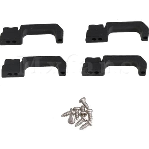 Mxfans 4Piece RC1:10 Door Handle Simulation Parts for RC Rack Crawler