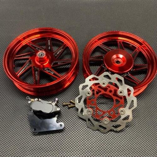 DIO50 Rims 10 Inch Racing Wheels Tuning Upgrade Dio 50 Modified Replacement BWSP Scooter Tires Perfomance Parts