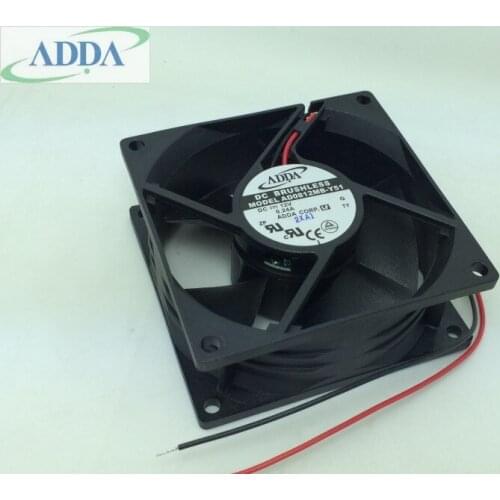 Original FOR ADDA AD0812MB-Y51 DC 12V 0.24A 8CM 8032 80*80*32 mm Dual ball bearing cooling fan