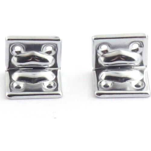 Box Hinges Small Cabinet Door Hinges with Screws Metal Hinges for Wooden Jewelry Box Furniture Case