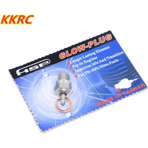 4pcs N3 N4 Hot Glow Plug #3 #4 Spark For Vertex SH Nitro Engine Parts 1/10 1/8 RC Buggy Monster Truck Replace OS 8 HSP 70117