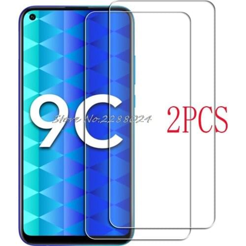2PCS Huawei Honor 9C Tempered Glass Protective FOR Huawei Honor 9C AKA-L29 6.39" Screen Protector Glass Film phone Cover