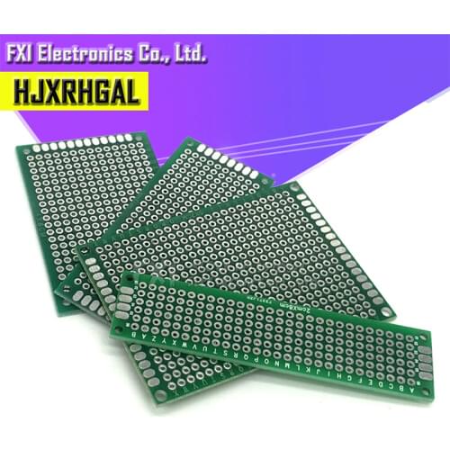 4pcs 5x7 4x6 3x7 2x8 cm double Side Copper prototype pcb KIT Universal Board for Ardui igmopnrq