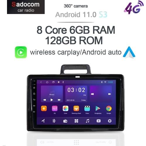 IPS Carplay Android 10 6G+128G Car DVD Player For Toyota Corolla Axio 2 Fielder 3 E160 2012 - 2021 4G LTE Navi GPS Stereo Radio