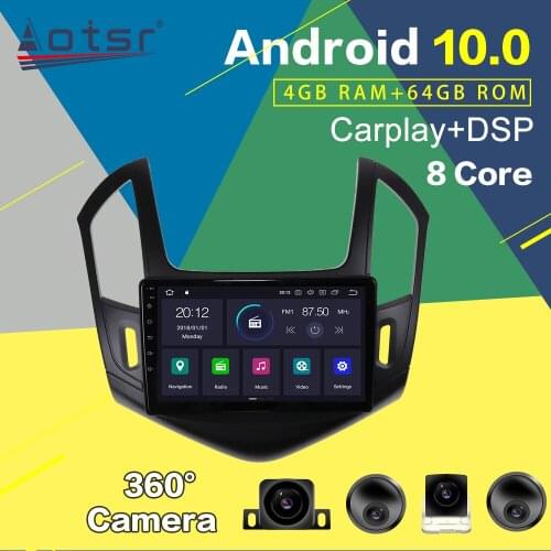 Car Multimedia Player GPS Navigation For Chevrolet CRUZE Android Radio Tape Recorder 2012-2018 PX6 Auto Audio Stereo Head Unit