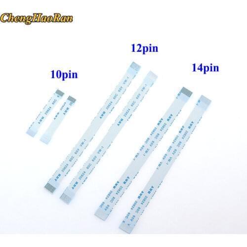 ChengHaoRan 30pcs Eject Power Button Ribbon 10 12 14 Pin Flex Cable for Sony PS4 Dualshock 4 PRO Slim Controller Repair Parts