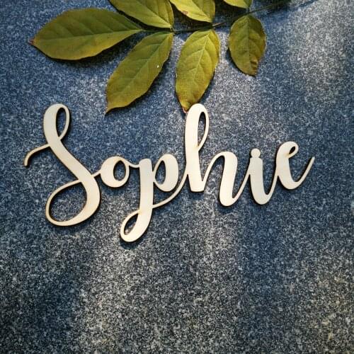 Custom Baby Shower Wooden Name Signs,Personalized Children Name Wall Decor Color Wooden Letters, Wall Wooden Names sign