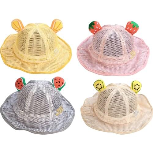 Baby Sun HatSun Protection Toddler Summer Cap Adjustable Beach Swim Bucket