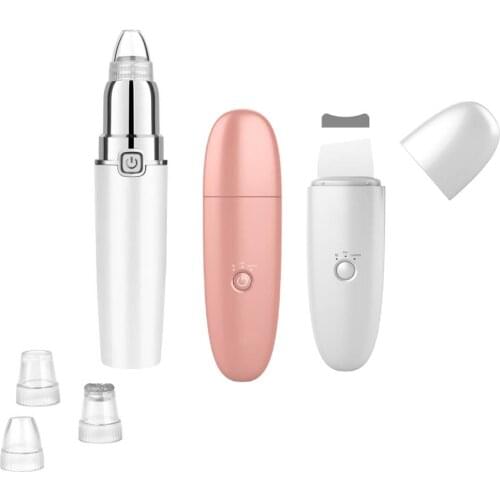 Electric Skin Scrubber Peeling Beauty Facial Blackhead Pore Remover Deep Face Cleaning Facial Lifting Massager Skincare Tools