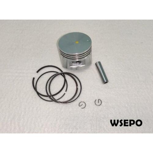 Chongqing Quality Piston Rings Circlip Pin Kit fits for GX100 52mm Bore Size China Model 152F 2.5HP 97CC Gas Engine