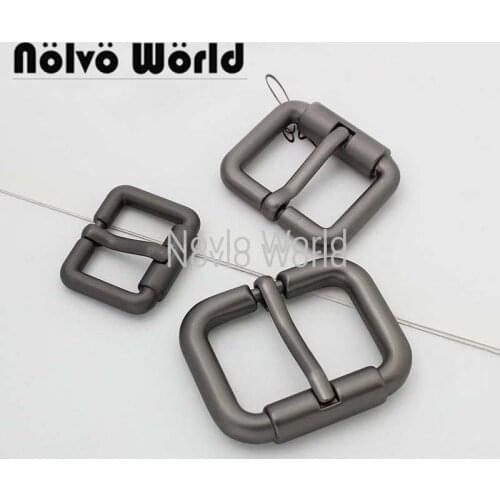 10-50 pieces 4 size 11mm 20mm 24mm 31mm Matte gun turnbuckle belt pin buckle pipe dog collars metal strap bag clip buckle