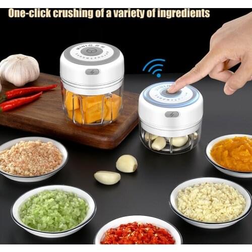 Multi-Function Food Chopper Meat Machine Crusher Blender Household Vegetable Chopper Shredder Garlic Cutter Meat Blender Kitchen