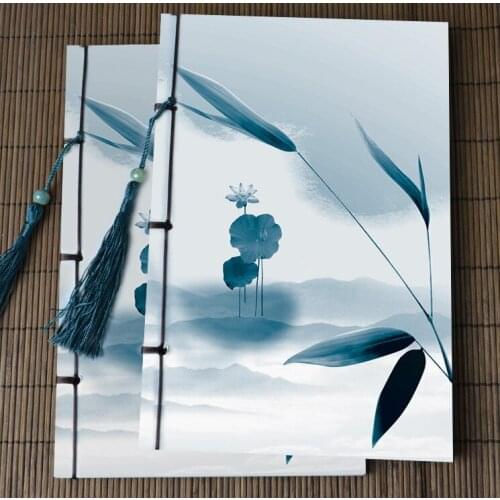 Chinese style retro antiques book line notebook student prizes creative gifts