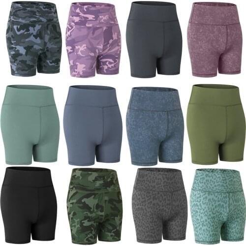 Sport Shorts for Women Camouflage Leopard Printing Yoga Golf Tennis GYM Training Marathon Short Pants Trunks