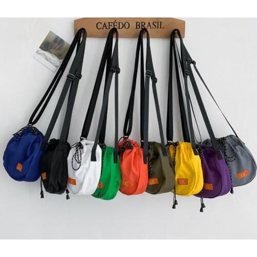 Bags for Women 2020 New Nylon Waterproof Shoulder Messenger Bag Female Fashion Casual Coin Purse Bungee Ladies Bag