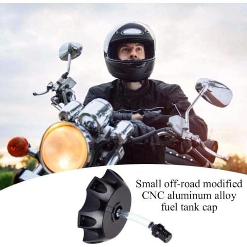 Universal Motorcycle Fuel Tank Cap Aluminum Alloy Small Oil Motorbike 140cc Cover Vent Cap Off-road With 125cc 110cc Tank