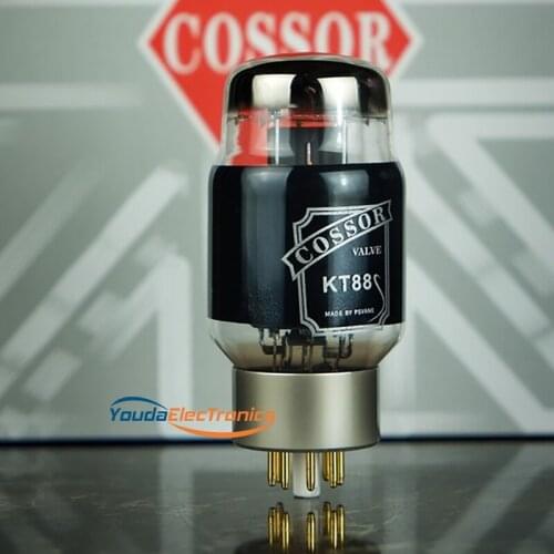 1 matched pair Carbon Coated PSVANE Cossor KT88 Audio Amplifier Vacuum Tubes