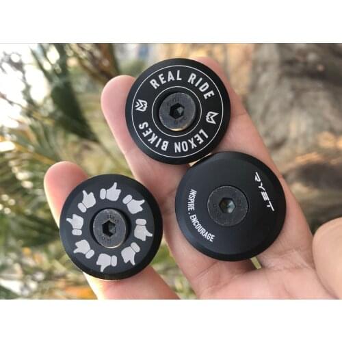 Bicycle Headset top Cap Bike Stem 28.6mm 1 1/8" OD2 Steerer Fork Tube Headset Cap Cover