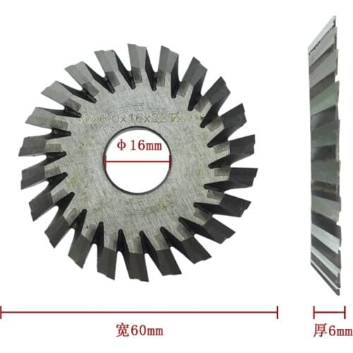 Inserted carbide cutter 0116I.C.C. Inlaid alloy cutter for WENXING horizontal key copy machines 216.218-B.218-D.218-E.218-F.288C