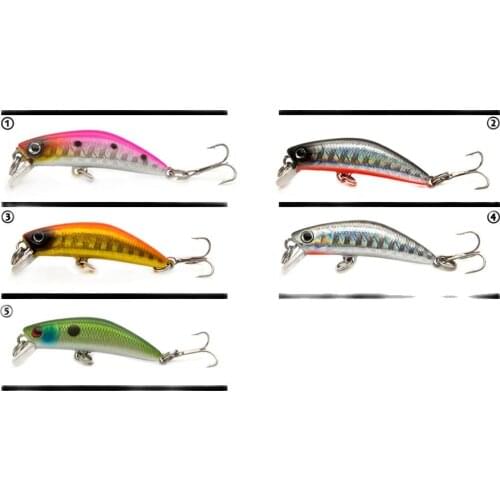 WATERBOY TW 4.2cm 2.6g Mini Minnow Bait 4 Colors Lifelike Artificial Iscas Crankbait Fish Crank Small Hard Peche Fishing Lure