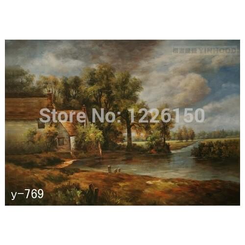 Mysterious scenic Backdrop Y769,10ft x20ft Hand Painted Photography Background,estudio fotografico,backgrounds for photo studio
