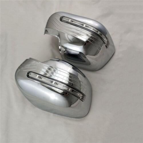 Mirror Cover with yellow light For Nissan Frontier 2018 Door Mirror Cover for Nissan Navara NP300 2015-2018 Indictor Cover