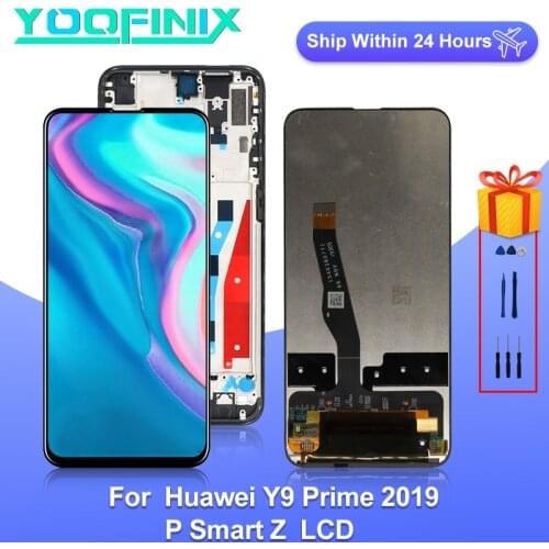 6.59" For Huawei P Smart Z Display LCD Touch Screen Digitizer For Huawei Y9 Prime 2019 LCD STK-LX1 Display Replacement Parts