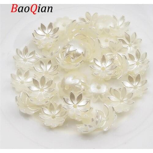 200pcs10mm Ivory Acrylic Imitation Pearl Jewelry Making Fashion Necklace Bracelet Bead DIY Charm Jewelry Accessories