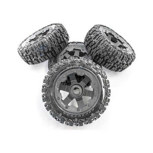 Baja Truck Knobby Wheels fit HPI Baja 5T Rovan Sport Terminator King Motor T1000