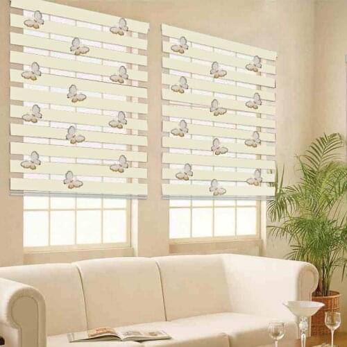 Free shipping Popular zebra blinds and roll up window shades