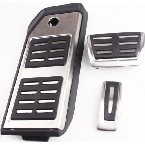 Car Fuel Brake Footrest Pedal case For Audi Q7 2015 2016 2017 2018 2019 2020 Auto Accessories