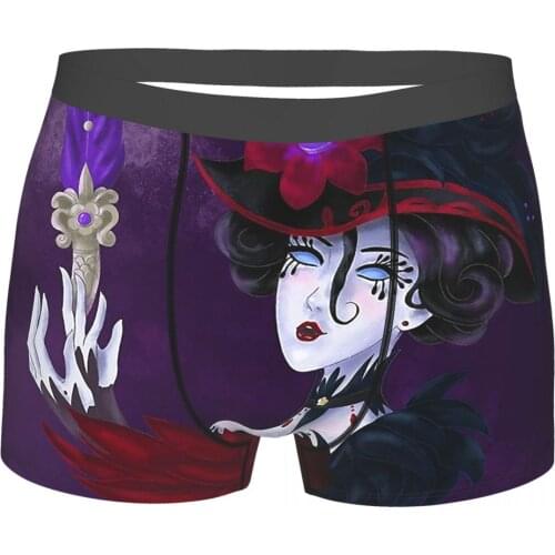 Identity V Asymmetrical Horror Game Purple BG Underpants Breathbale Panties Man Underwear Comfortable Shorts Boxer Briefs