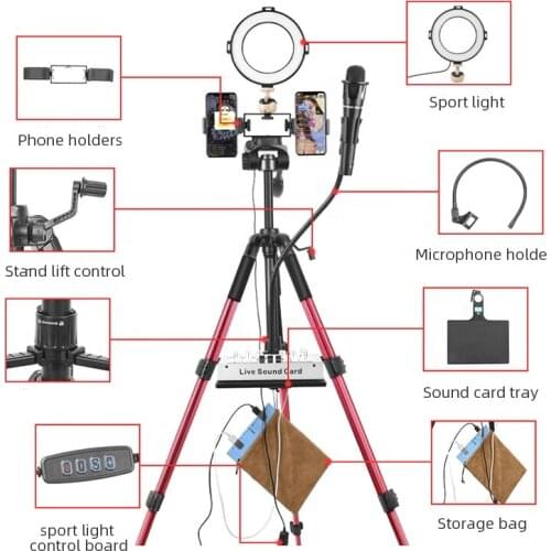 Ring Light With Tripod Stand Camera Tripod Stand Professional Tripod Light Stand kit