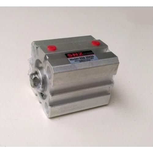 Compact Cylinder SDA25X25 Bore 25mm Stroke 25mm Pneumatic Air Cylinder SDA25*25