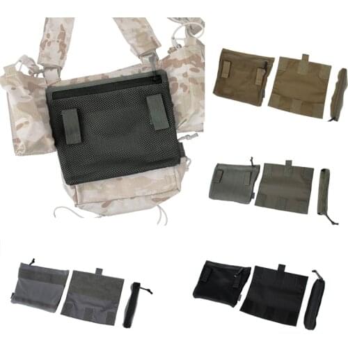 TMC Tactical Vest Set SS Chest hang Three Piece Package 500D Non Reflective Cordura Fabric 3401