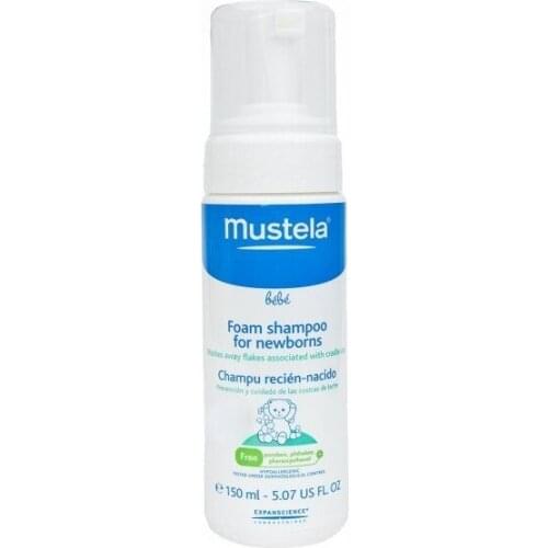 MUSTELA CHAMPU RECIEN NACIDO COSTRA LACTEA 150 ML