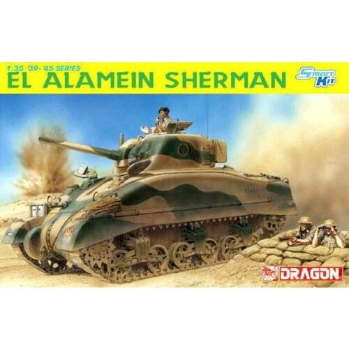 Dragon 6447 1/35 El Alamein Sherman plastic model kit