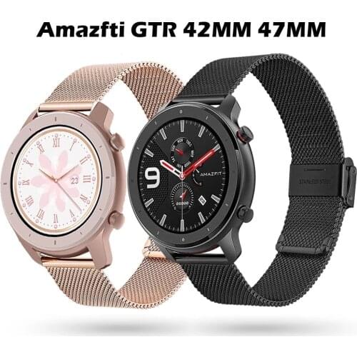 20/22mm Double Color Silicon Replacement Watchband For Xiaomi Huami Amazfit GTS 2/Amazfit GTR2/Amazfit GTR 42/47mm/Amazfit BIP S